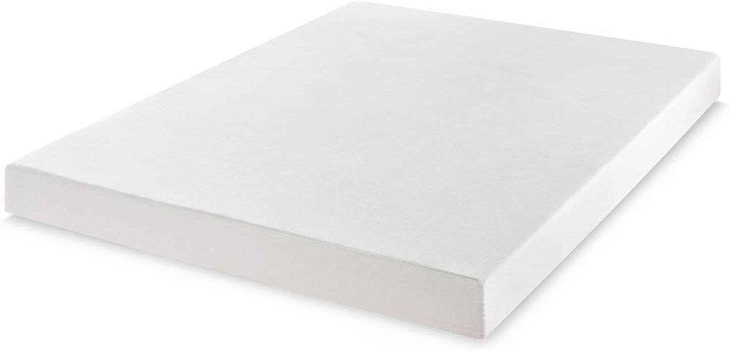 Best Price Mattress Full Mattress 6 inch Bed-In-A-Box, Green Tea Memory Foam White