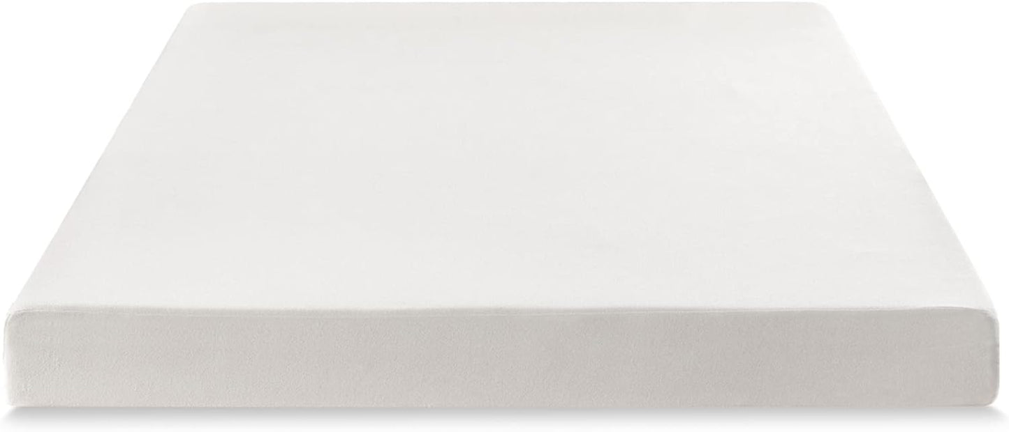 Best Price Mattress Full Mattress 6 inch Bed-In-A-Box, Green Tea Memory Foam White