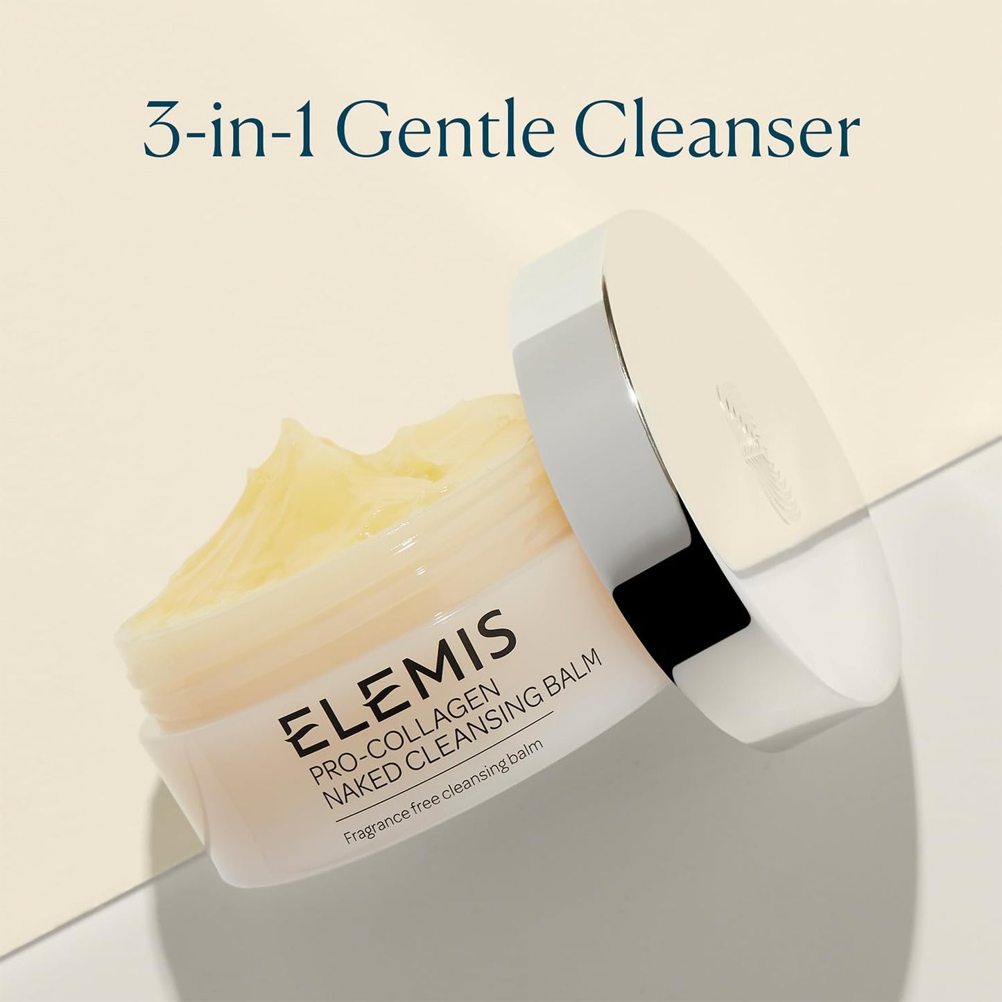 ELEMIS Pro-Collagen Cleansing Balm 3-in-1 Facial Cleanser & Makeup Remover, All Skin Types