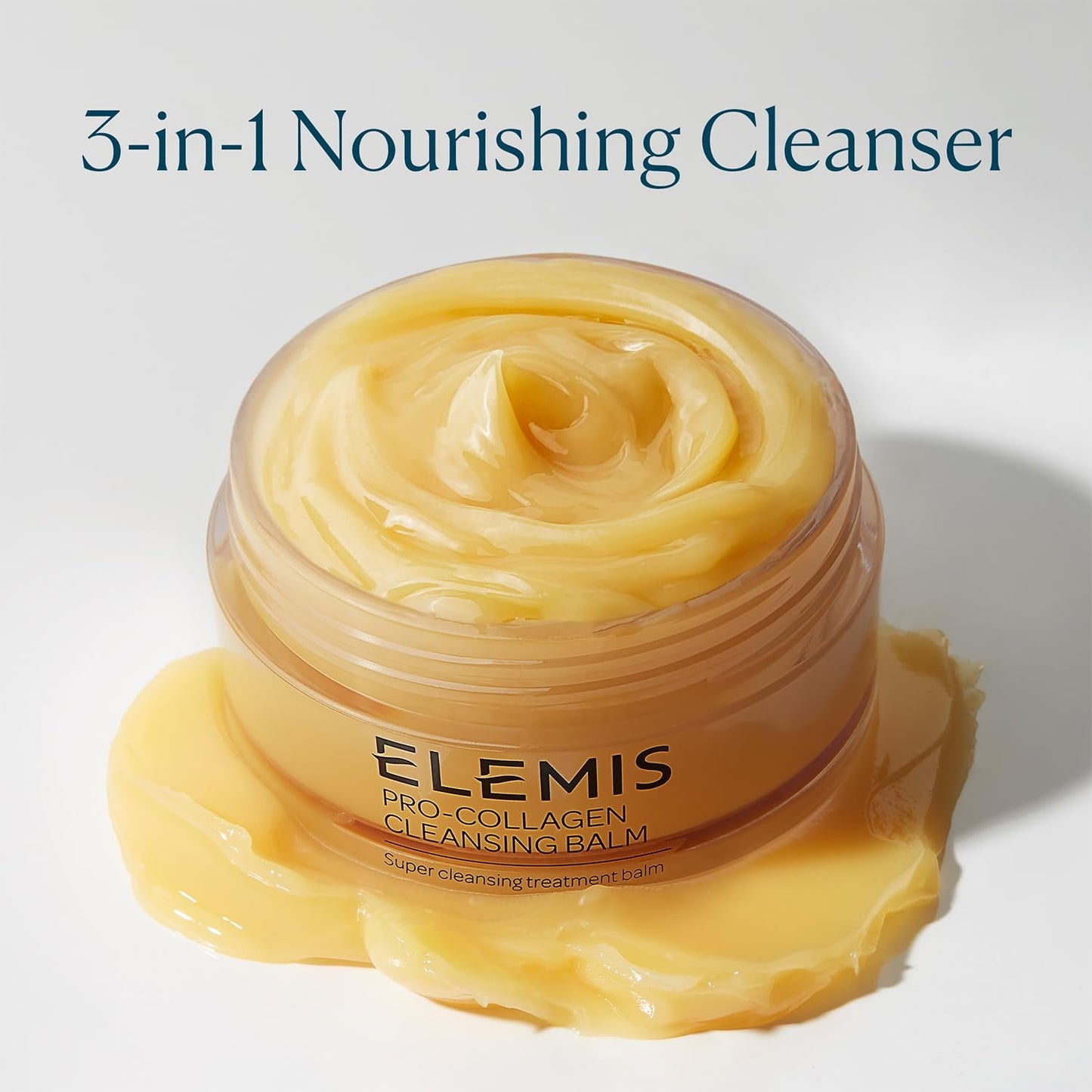 ELEMIS Pro-Collagen Cleansing Balm 3-in-1 Facial Cleanser & Makeup Remover, All Skin Types