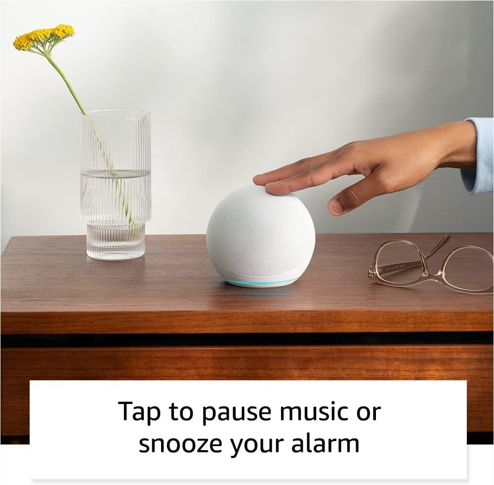 Amazon Echo Dot (5th Gen, 2022 release) | With bigger vibrant sound, helpful routines and Alexa | Charcoal