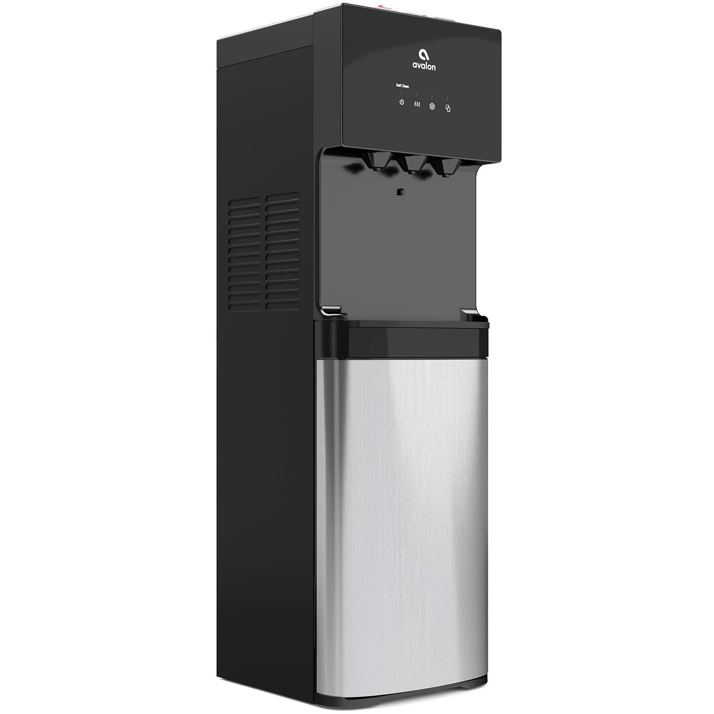 Avalon Bottom Loading Water Cooler Water Dispenser with BioGuard- 3 Temperature Settings - Hot, Cold & Room Water, Durable Stainless Steel Construction, Anti-Microbial Coating- UL Listed