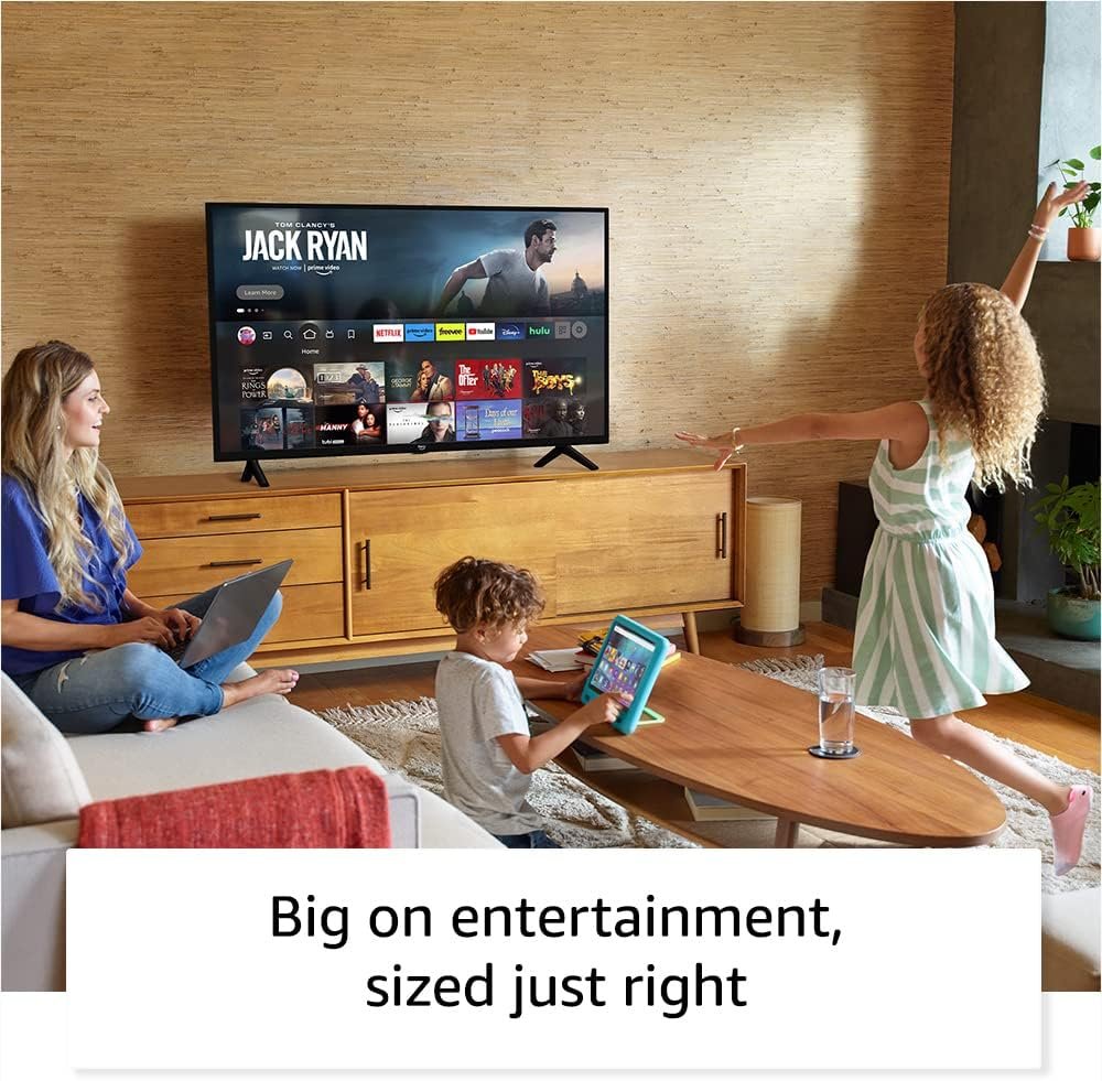 Amazon Fire TV 32" 2-Series HD smart TV with Fire TV Alexa Voice Remote, stream live TV without cable
