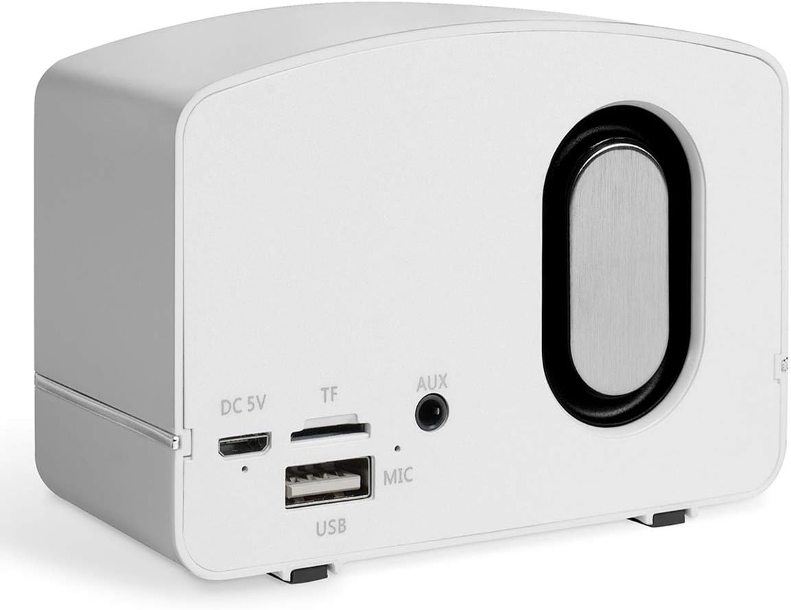 Victrola Lily Mini Bluetooth Stereo (VS-170) White 3.75 x 2.13 x 2.75in