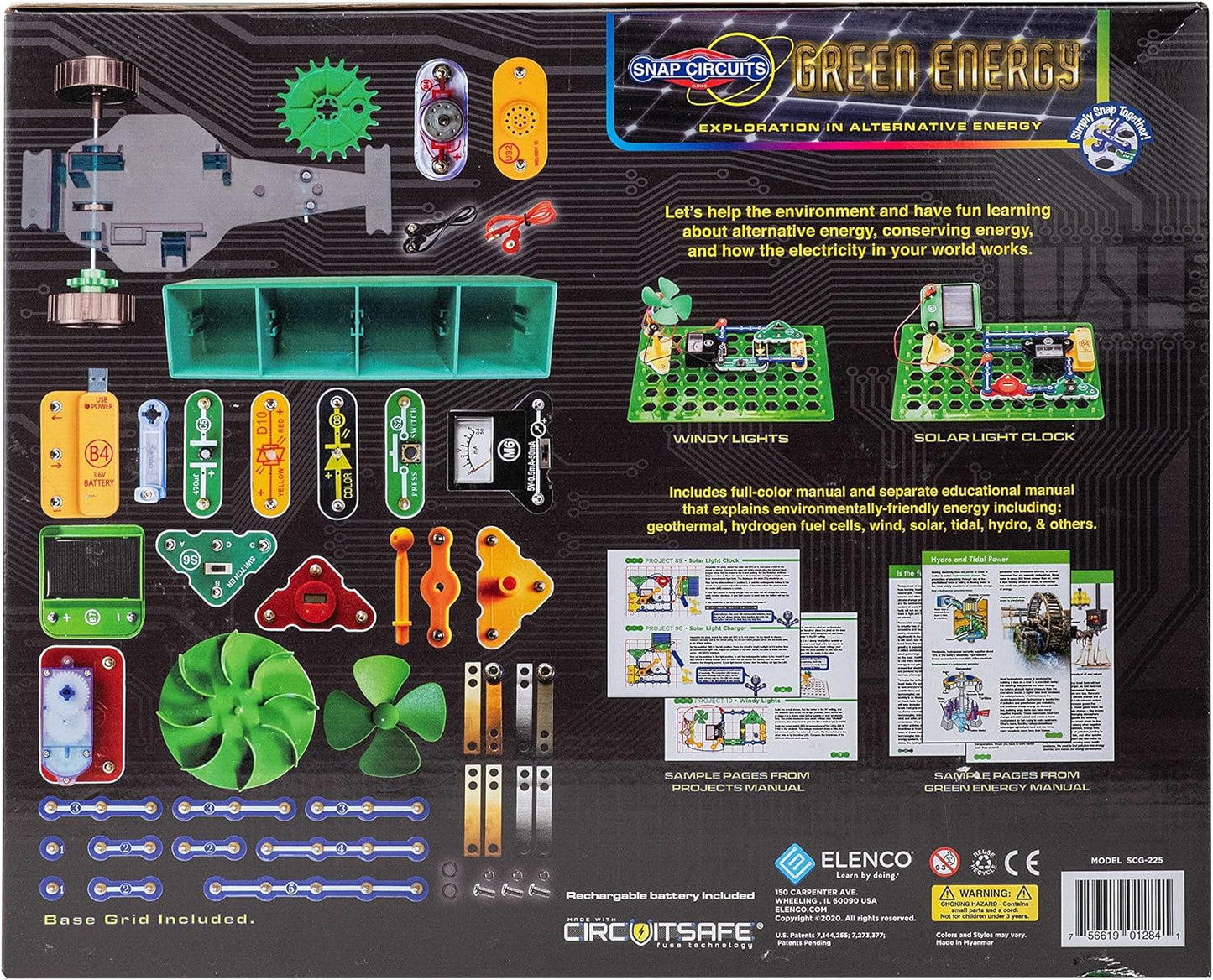 Snap Circuits “Arcade”, Electronics Exploration Kit, Stem Activities for Ages 8+, Full Color Project Manual (SCA-200)
