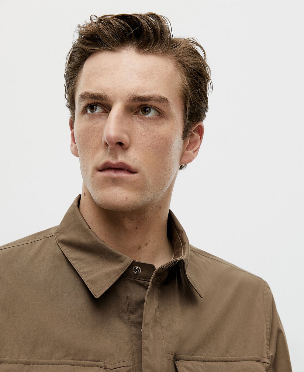 Waist straight Slouchy jeans