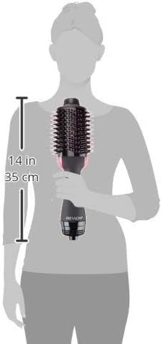 REVLON One-Step Volumizer Hair Dryer and Styler | Now with Improved Motor, Less Frizz, More Shine and Less Heat Damage for Salon-Style Blowouts | Amazon Exclusive (Black)