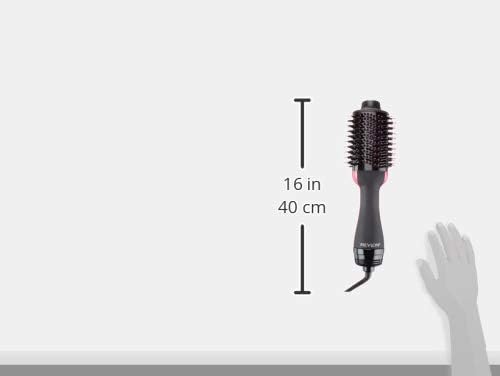 REVLON One-Step Volumizer Hair Dryer and Styler | Now with Improved Motor, Less Frizz, More Shine and Less Heat Damage for Salon-Style Blowouts | Amazon Exclusive (Black)