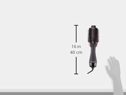 REVLON One-Step Volumizer Hair Dryer and Styler | Now with Improved Motor, Less Frizz, More Shine and Less Heat Damage for Salon-Style Blowouts | Amazon Exclusive (Black)