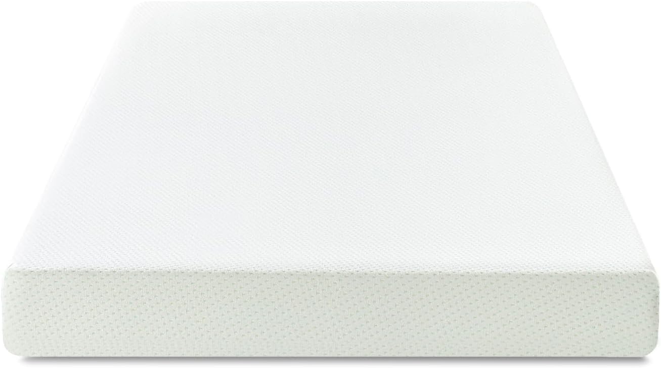 ZINUS 5 Inch Green Tea Memory Foam Mattress [New Version], Twin, Fiberglass free, Medium Firm Feel, Zoned Pressure Relief, Certified Safe Foams & Fabric, Mattress in A Box