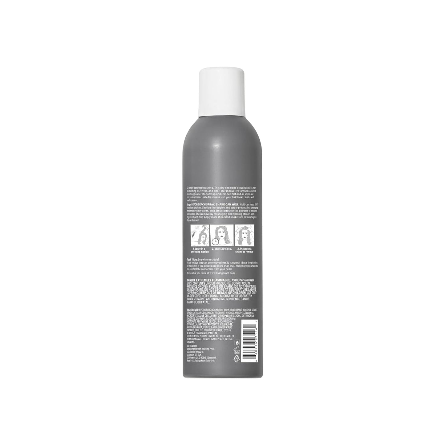 Living proof Dry Shampoo Perfect hair Day for Women and Men oz