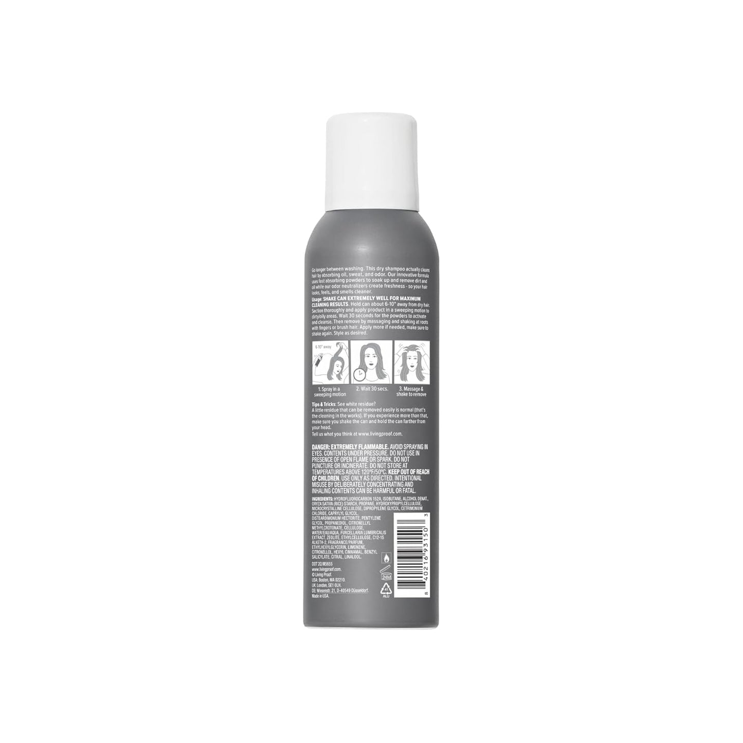 Living proof Dry Shampoo Perfect hair Day for Women and Men oz