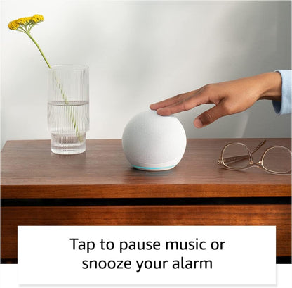 Amazon Echo Dot (5th Gen, 2022 release) | With bigger vibrant sound, helpful routines and Alexa | Charcoal