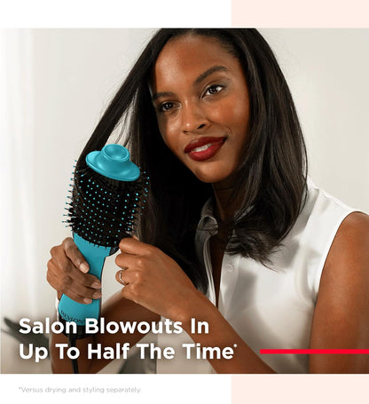 REVLON One-Step Volumizer Hair Dryer and Styler | Now with Improved Motor, Less Frizz, More Shine and Less Heat Damage for Salon-Style Blowouts | Amazon Exclusive (Black)