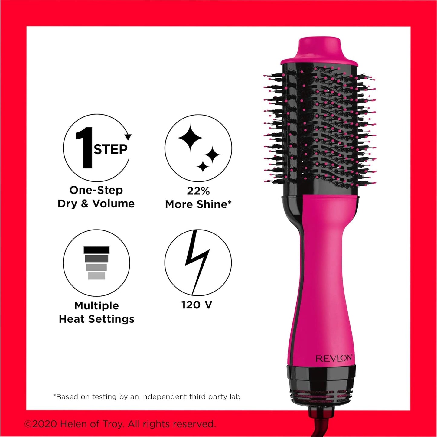 REVLON One-Step Volumizer Hair Dryer and Styler | Now with Improved Motor, Less Frizz, More Shine and Less Heat Damage for Salon-Style Blowouts | Amazon Exclusive (Black)
