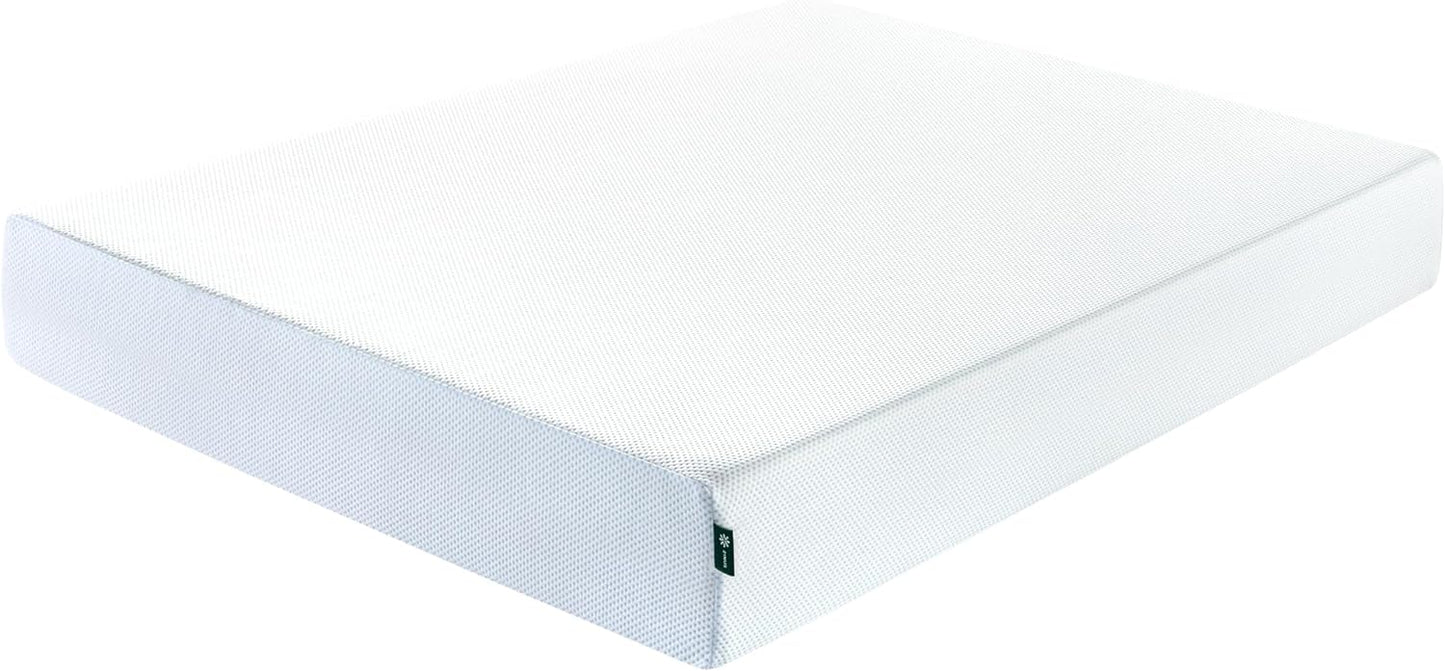 ZINUS 10 Inch Green Tea Cooling Memory Foam Mattress [New Version], King, Fiberglass Free, Medium Firmness, Cooling Gel Foam, Certified Safe Foams & Fabric, Mattress in A Box