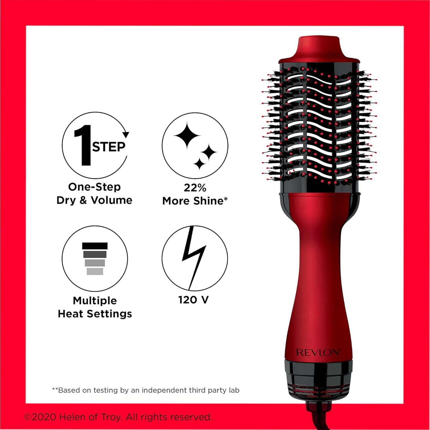 REVLON One-Step Volumizer Hair Dryer and Styler | Now with Improved Motor, Less Frizz, More Shine and Less Heat Damage for Salon-Style Blowouts | Amazon Exclusive (Black)