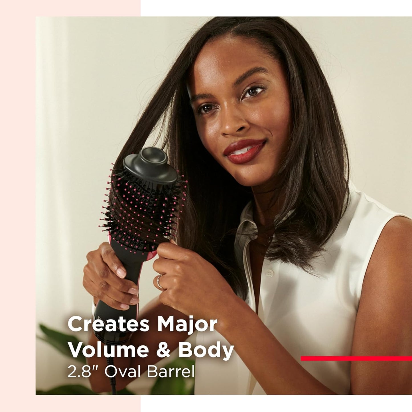 REVLON One-Step Volumizer Hair Dryer and Styler | Now with Improved Motor, Less Frizz, More Shine and Less Heat Damage for Salon-Style Blowouts | Amazon Exclusive (Black)