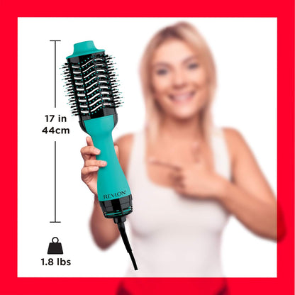 REVLON One-Step Volumizer Hair Dryer and Styler | Now with Improved Motor, Less Frizz, More Shine and Less Heat Damage for Salon-Style Blowouts | Amazon Exclusive (Black)