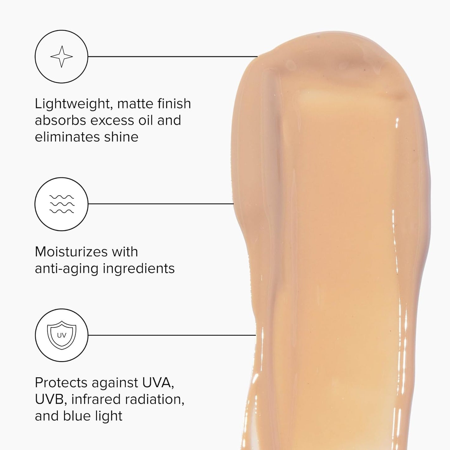 DRMTLGY Anti-Aging Tinted Moisturizer with SPF 46. Universal Tint. All-In-One Light Coverage Sheer Tinted Face Sunscreen with Broad Spectrum Protection Against UVA and UVB Rays. 1.7 oz