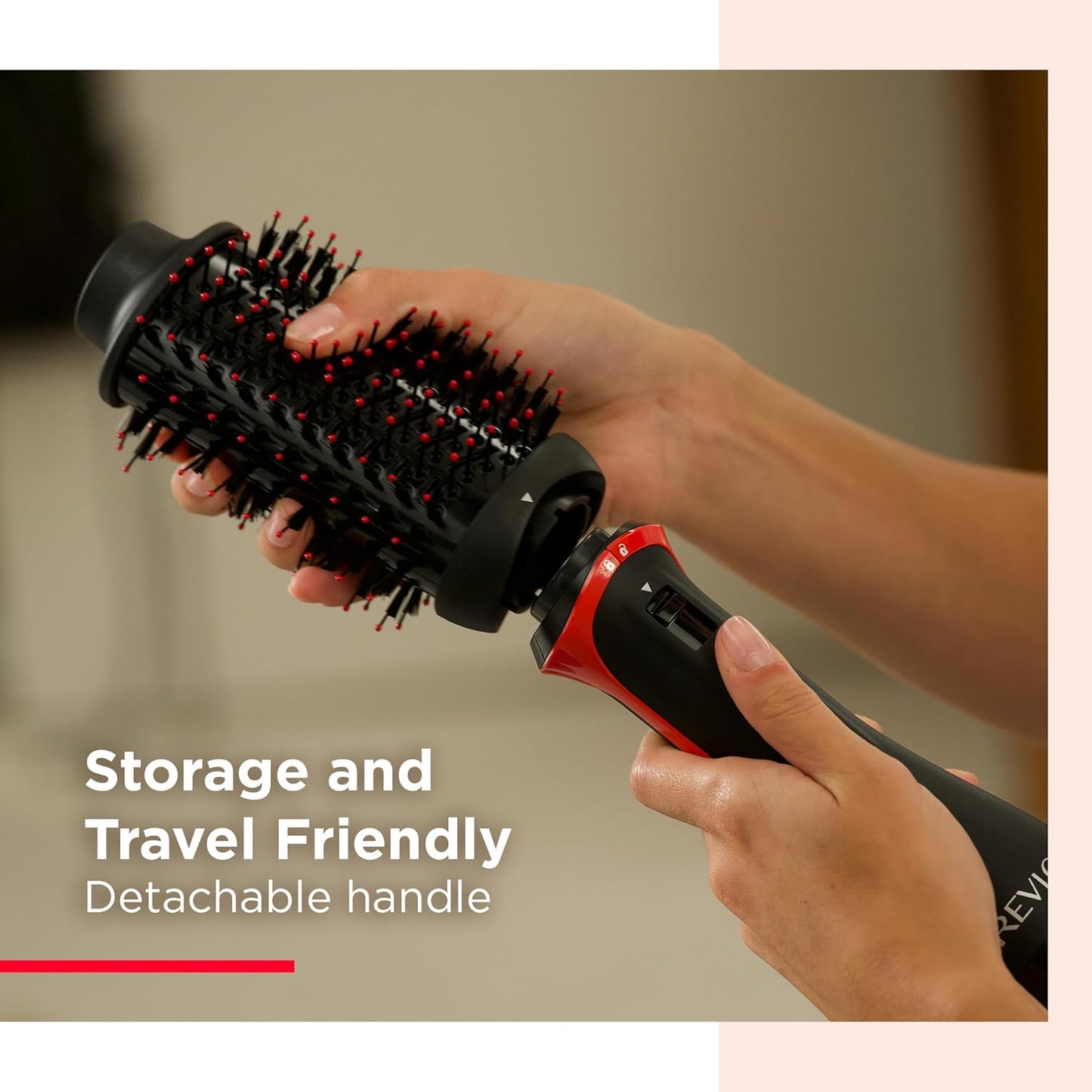 REVLON One-Step Volumizer Hair Dryer and Styler | Now with Improved Motor, Less Frizz, More Shine and Less Heat Damage for Salon-Style Blowouts | Amazon Exclusive (Black)