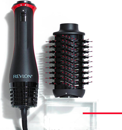 REVLON One-Step Volumizer Hair Dryer and Styler | Now with Improved Motor, Less Frizz, More Shine and Less Heat Damage for Salon-Style Blowouts | Amazon Exclusive (Black)