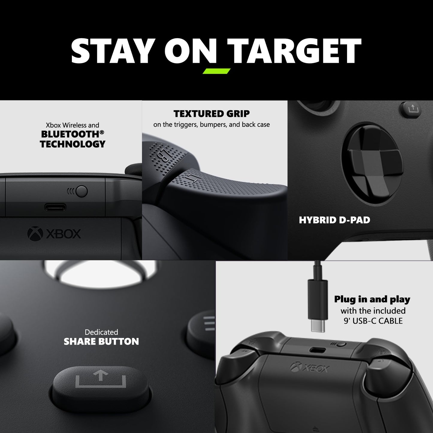 Xbox Wireless Controller Heart Breaker Special Edition - Wireless & Bluetooth Connectivity - New Hybrid D-Pad & Share Button - Featuring Textured Grip