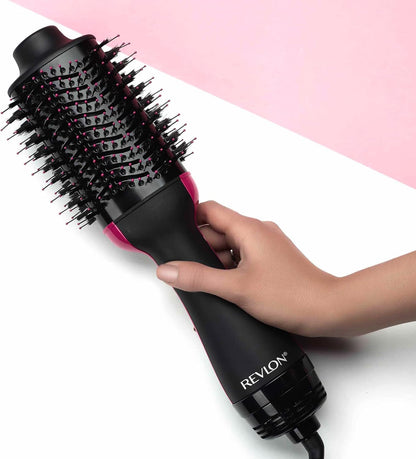 REVLON One-Step Volumizer Hair Dryer and Styler | Now with Improved Motor, Less Frizz, More Shine and Less Heat Damage for Salon-Style Blowouts | Amazon Exclusive (Black)