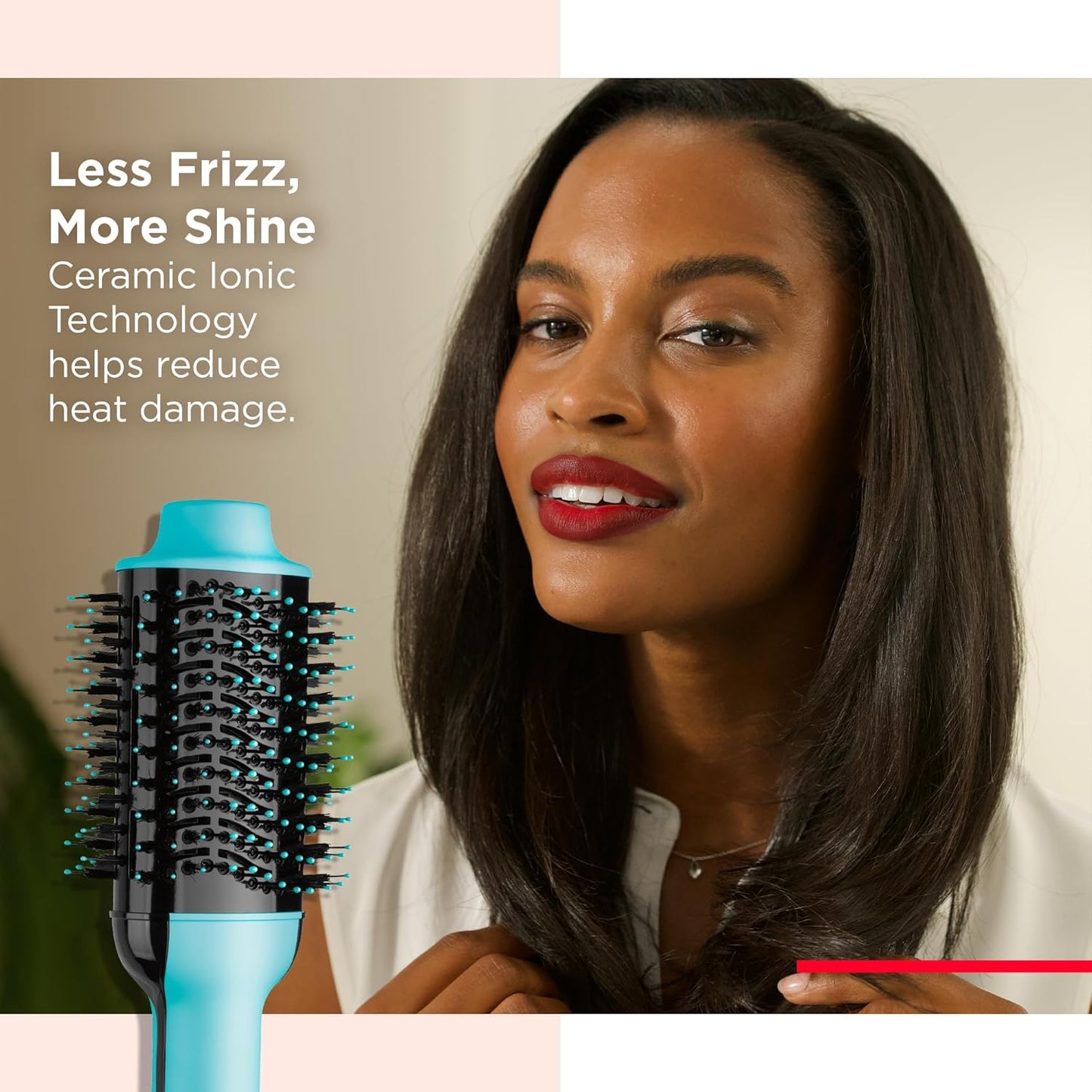 REVLON One-Step Volumizer Hair Dryer and Styler | Now with Improved Motor, Less Frizz, More Shine and Less Heat Damage for Salon-Style Blowouts | Amazon Exclusive (Black)