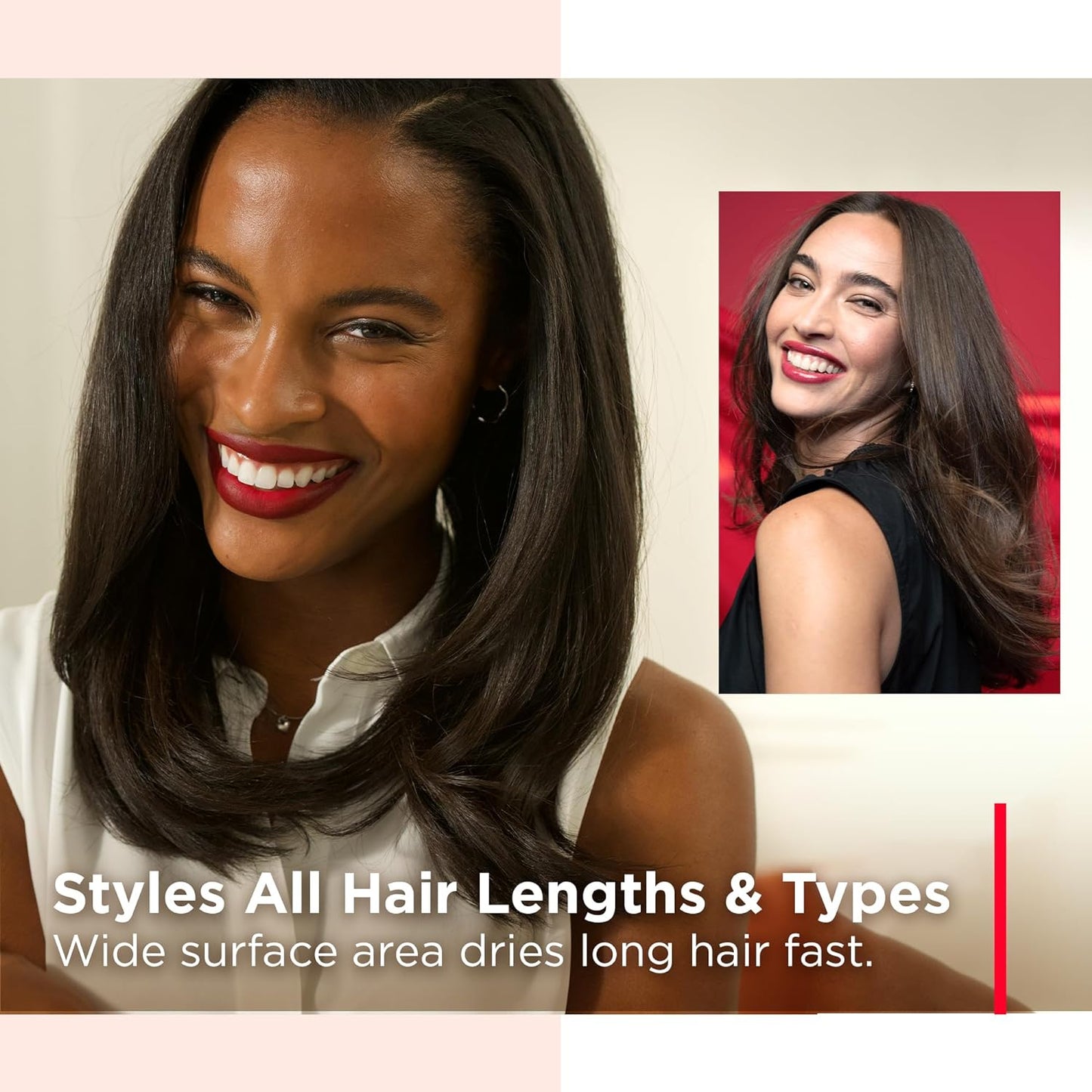REVLON One-Step Volumizer Hair Dryer and Styler | Now with Improved Motor, Less Frizz, More Shine and Less Heat Damage for Salon-Style Blowouts | Amazon Exclusive (Black)