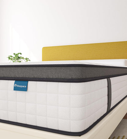 Full Size Mattress,12 Inch Full Mattress in a Box,Hybrid Memory Foam Spring Full Mattresses,Soft and Comfort Medium Firm Mattress,CertiPUR-US Certified.