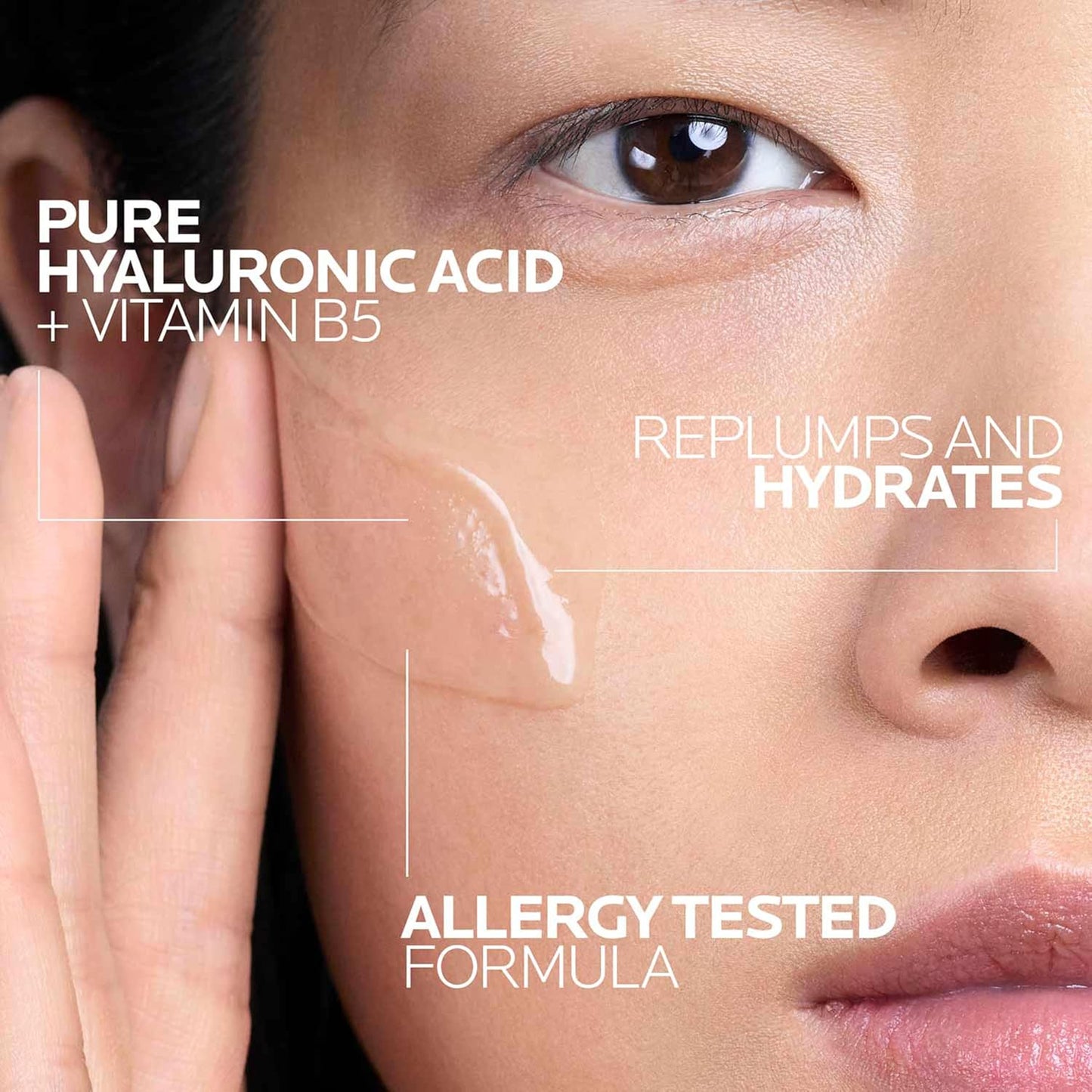 La Roche-Posay Hyalu B5 Pure Hyaluronic Acid Serum for Face, with Vitamin B5, Anti-Aging Serum for Fine Lines and Wrinkles, Hydrating Serum to Plump and Repair Dry Skin, Safe on Sensitive Skin