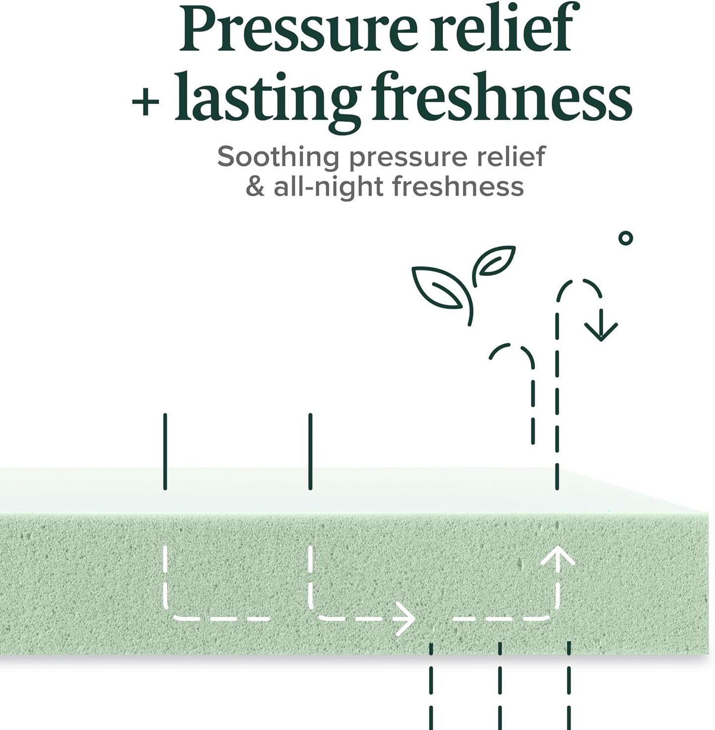 ZINUS 5 Inch Green Tea Memory Foam Mattress [New Version], Twin, Fiberglass free, Medium Firm Feel, Zoned Pressure Relief, Certified Safe Foams & Fabric, Mattress in A Box