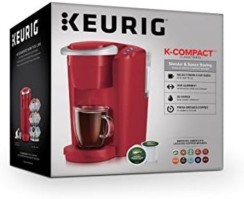 Keurig K-Compact Single-Serve K-Cup Pod Coffee Maker, Black