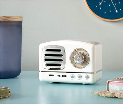 Victrola Lily Mini Bluetooth Stereo (VS-170) White 3.75 x 2.13 x 2.75in