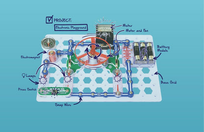 Snap Circuits “Arcade”, Electronics Exploration Kit, Stem Activities for Ages 8+, Full Color Project Manual (SCA-200)