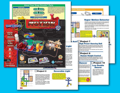 Snap Circuits “Arcade”, Electronics Exploration Kit, Stem Activities for Ages 8+, Full Color Project Manual (SCA-200)