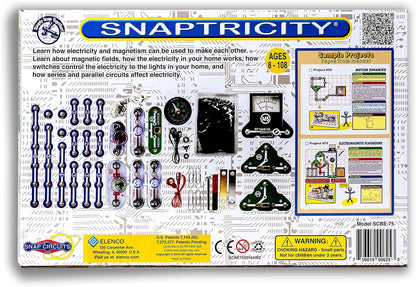 Snap Circuits “Arcade”, Electronics Exploration Kit, Stem Activities for Ages 8+, Full Color Project Manual (SCA-200)